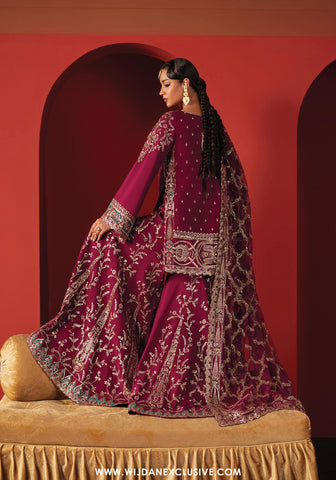 Divani by Afrozeh | Unstitched The Silk Wedding Edit - 2025 (SHAMAL)
