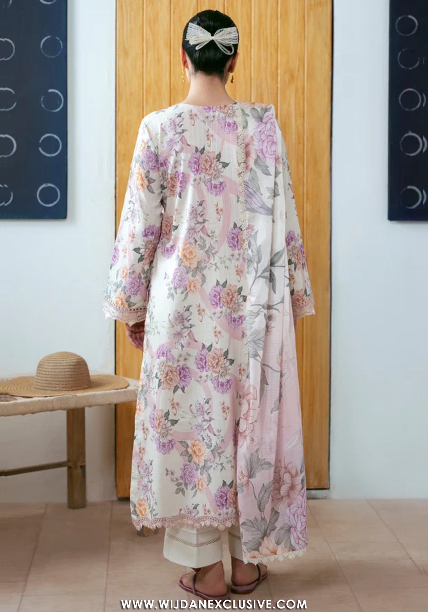 Aabyaan Unstitched Printed Luxe Lawn Collection - 2026 (SARIYA-AP-03)