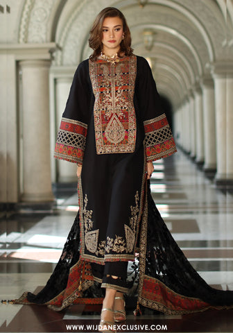 Poshima by Charizma | Unstitched Embroidered Leather Vol-III Collection - 2025 PSW5-21