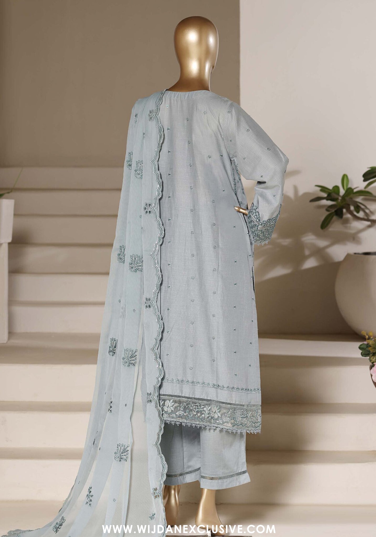 Sadabahar Stitched Luxury Embroidered Festive Vol-06 Collection - 2026 (D-01)
