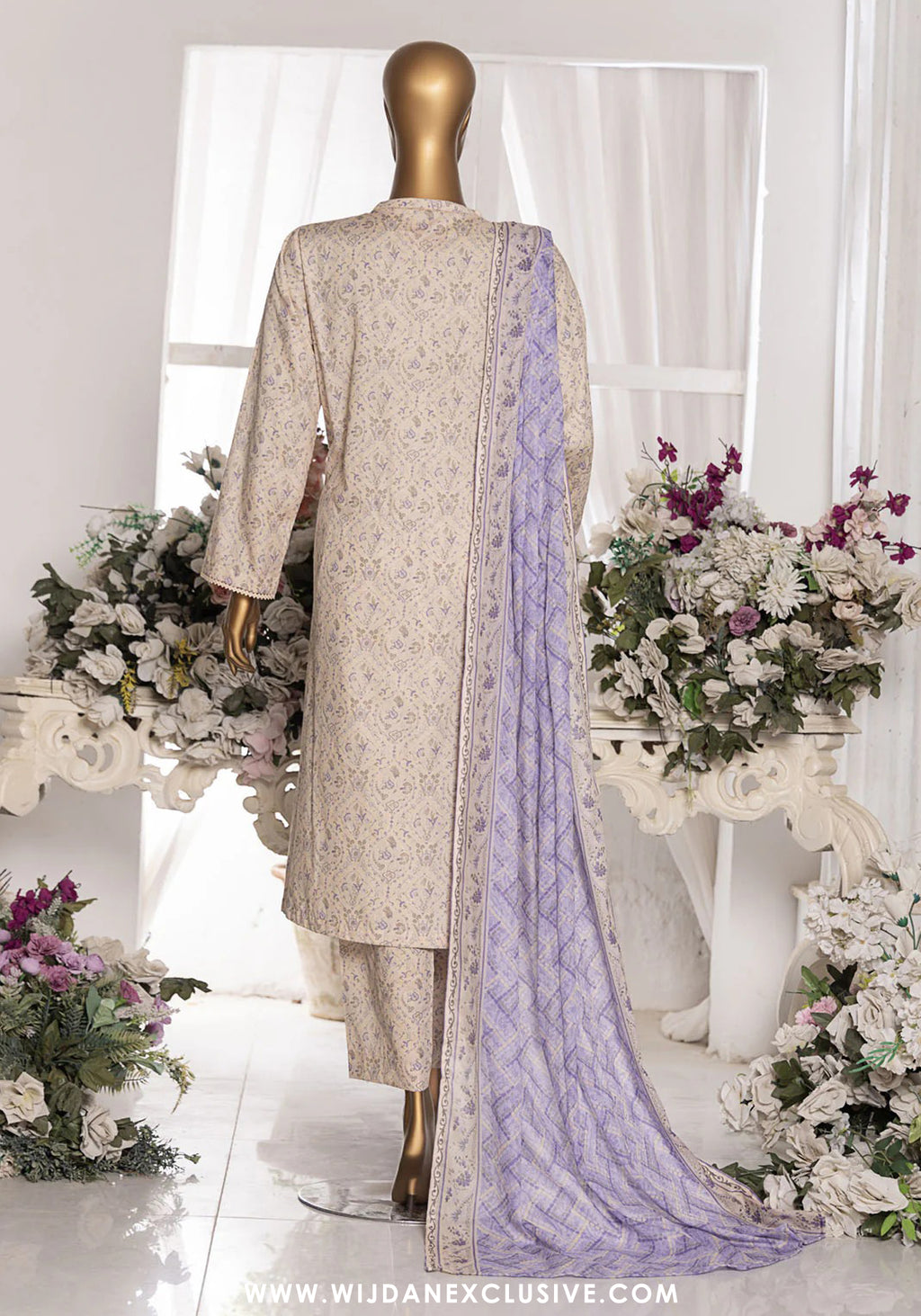 HZ Mid Summer Unstitched Printed Cambric Collection MSC-205-B