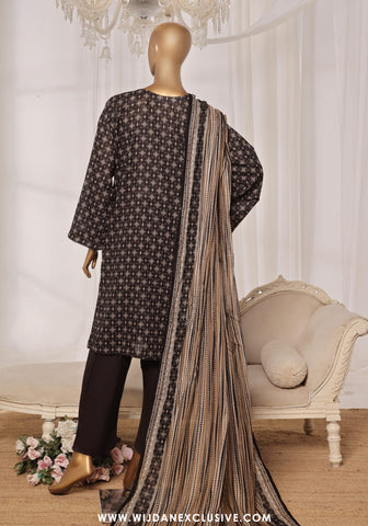 Bin Saeed Stitched Exclusive Printed 3PC Lawn Collection'25 Vol-10 D-01