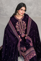 Sincera by Tawakkal | Unstitched Fancy Embroidered Velvet Collection - 2026 (D-5705)