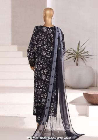 Sadabahar Stitched Festive Embroidered Viscose Collection - 2025 (BLACK)