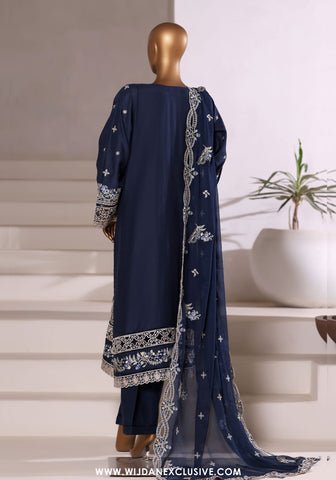 Sadabahar Stitched Luxury Viscose Vol-I Collection - 2025 (BLUE)