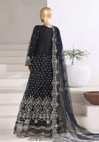 Mahpara by Sadabahar | Stitched Festive Formal Frock Collection - 2025 (BLACK)