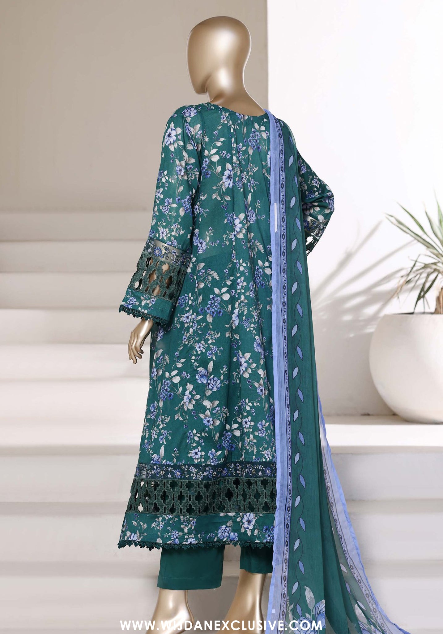 Sadabahar Peplum Stitched Luxury Vol-I Collection - 2026 (D-01)