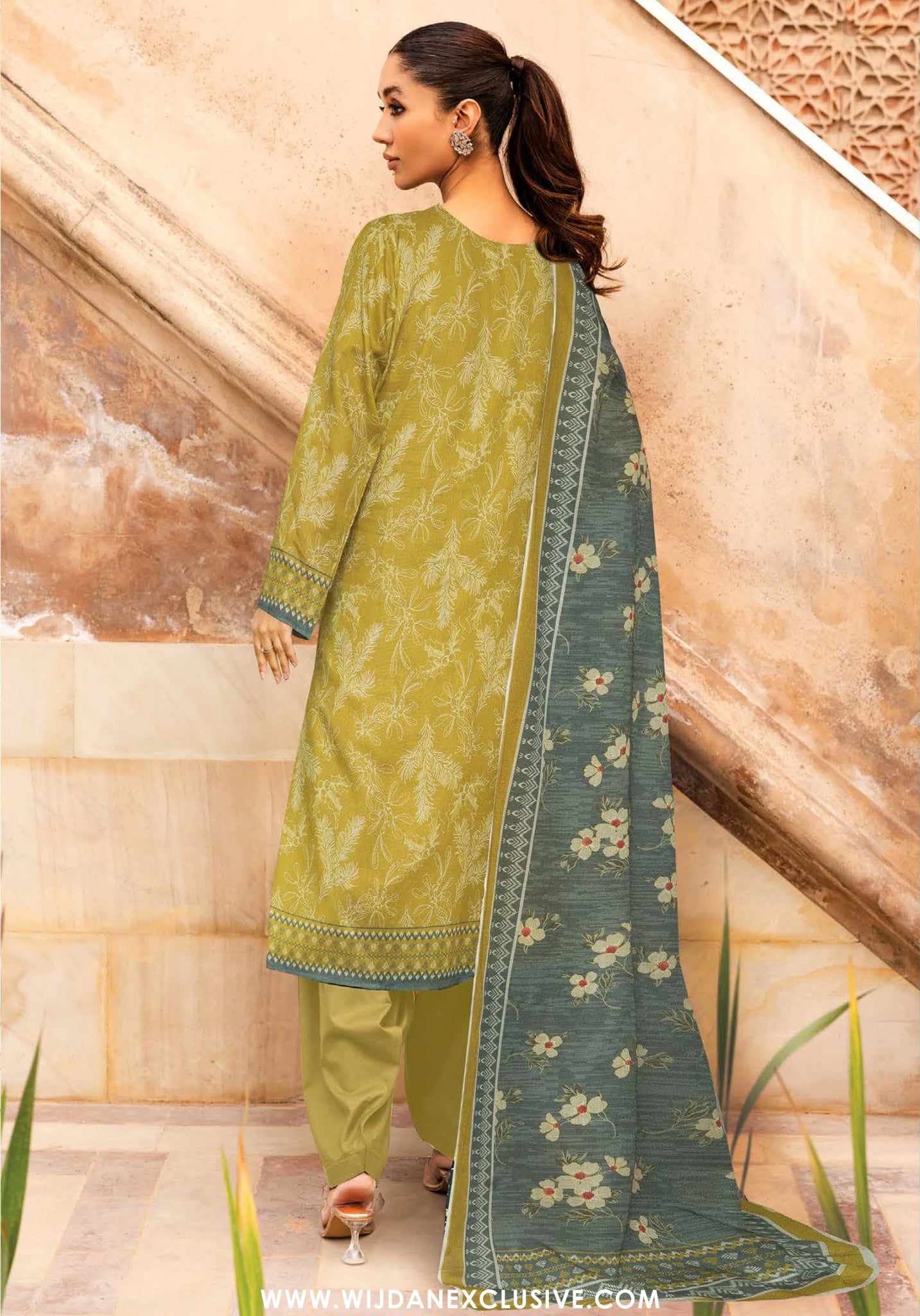 Glow by Johra | Unstitched Printed Lawn Collection JH-1432