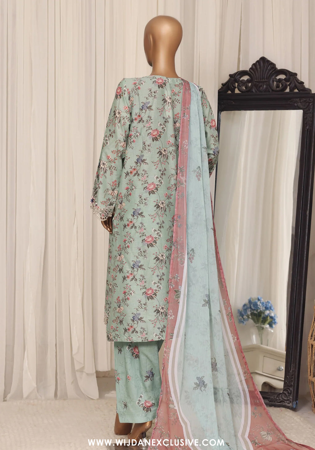 Raya by Sadabahar | Stitched Embroidered Festive Collecton - 2026 (D-01)