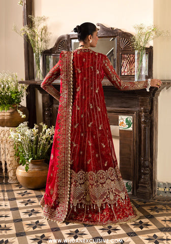 Dastan Goi by Afrozeh | Unstitched Luxury Wedding Collection - 2025 (TEAROSE)