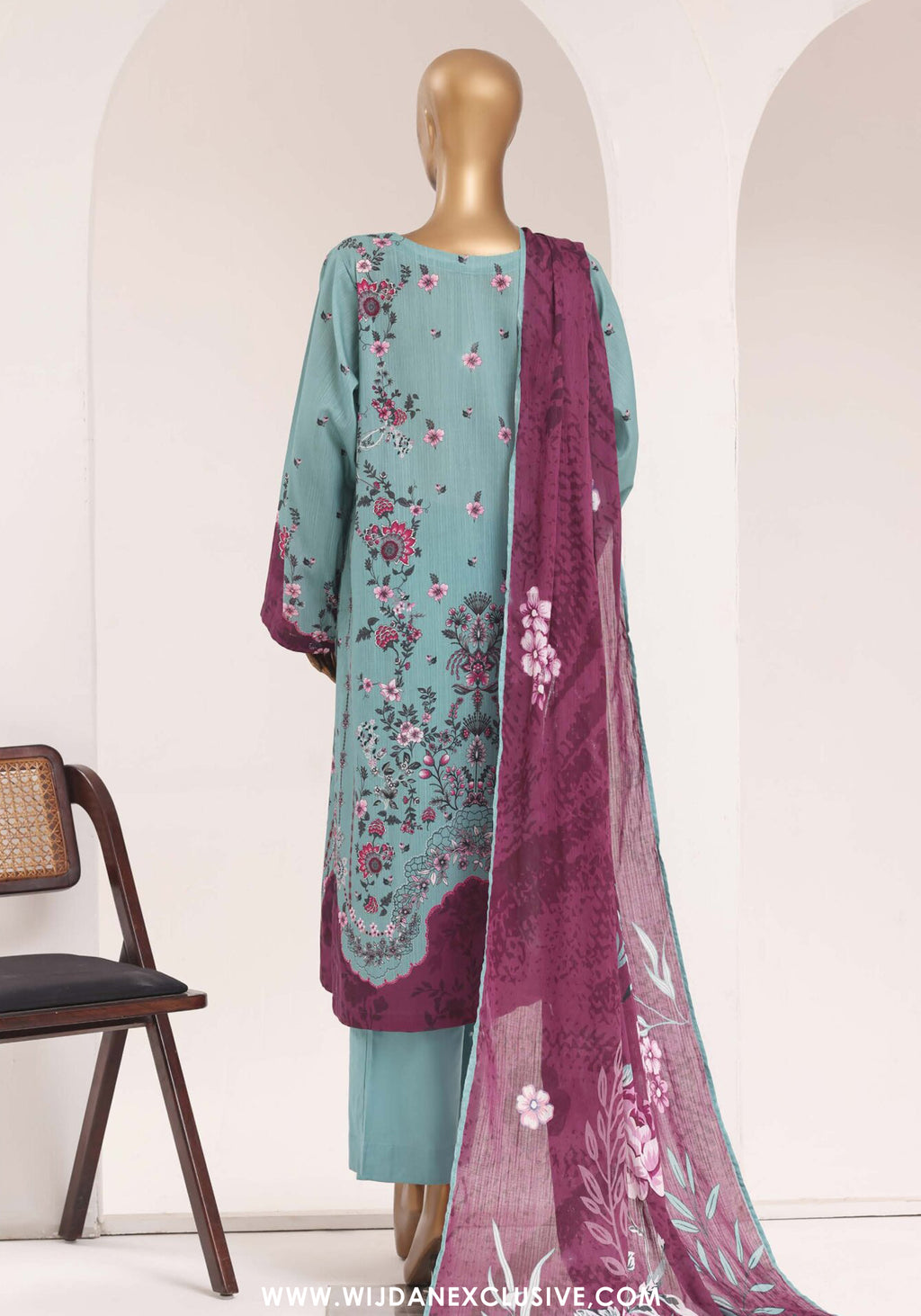 Sadabahar Stitched Printed Lawn Vol-10 Collection – 2026 (D-01)