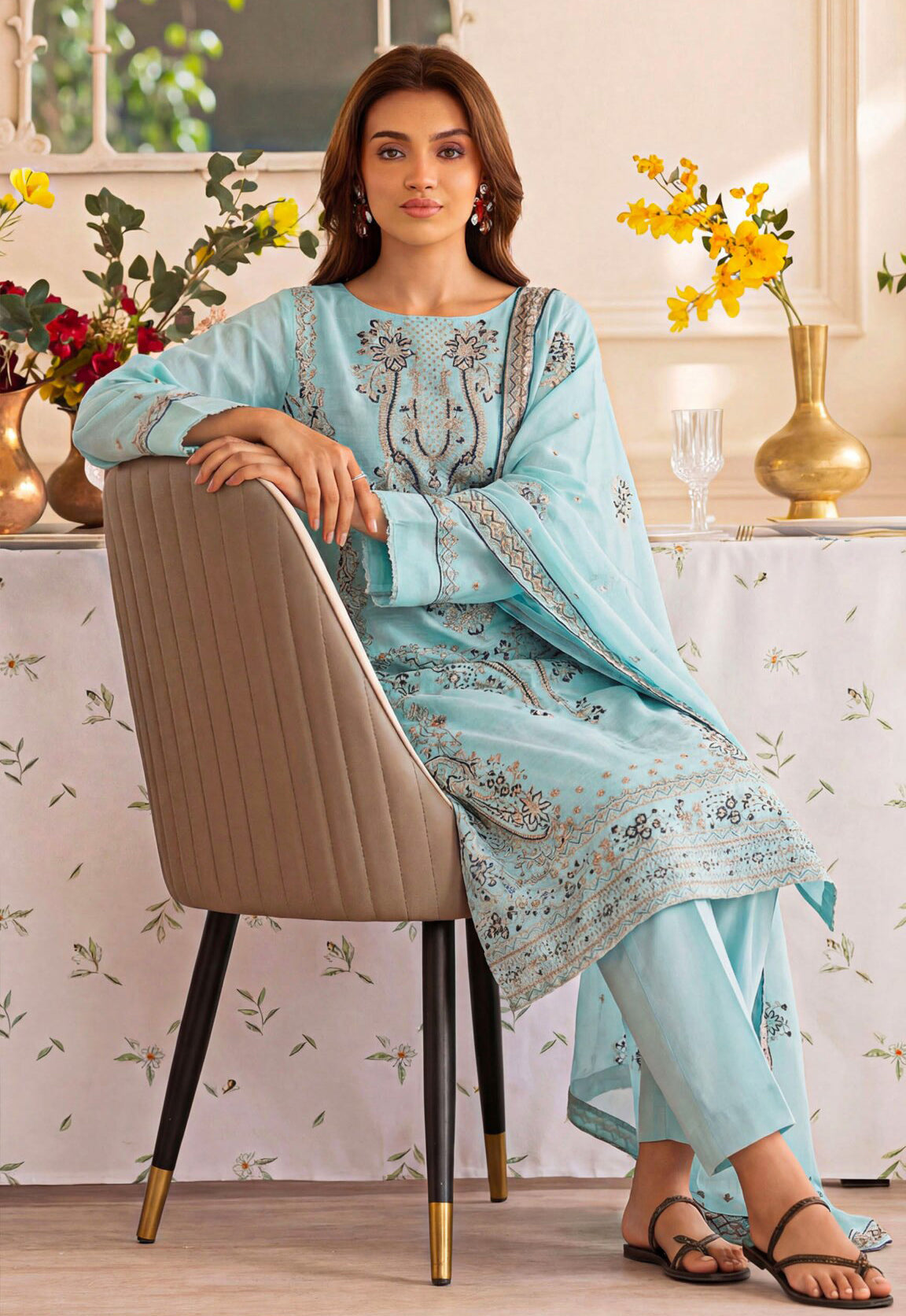 Rani by Mahay | Unstitched Embroidered Wedding Collection - 2026 (D-01)