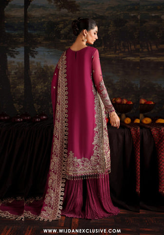 Zarif Unstitched Premium Chiffon Collection - 2025 ZRF-05-ADELLE