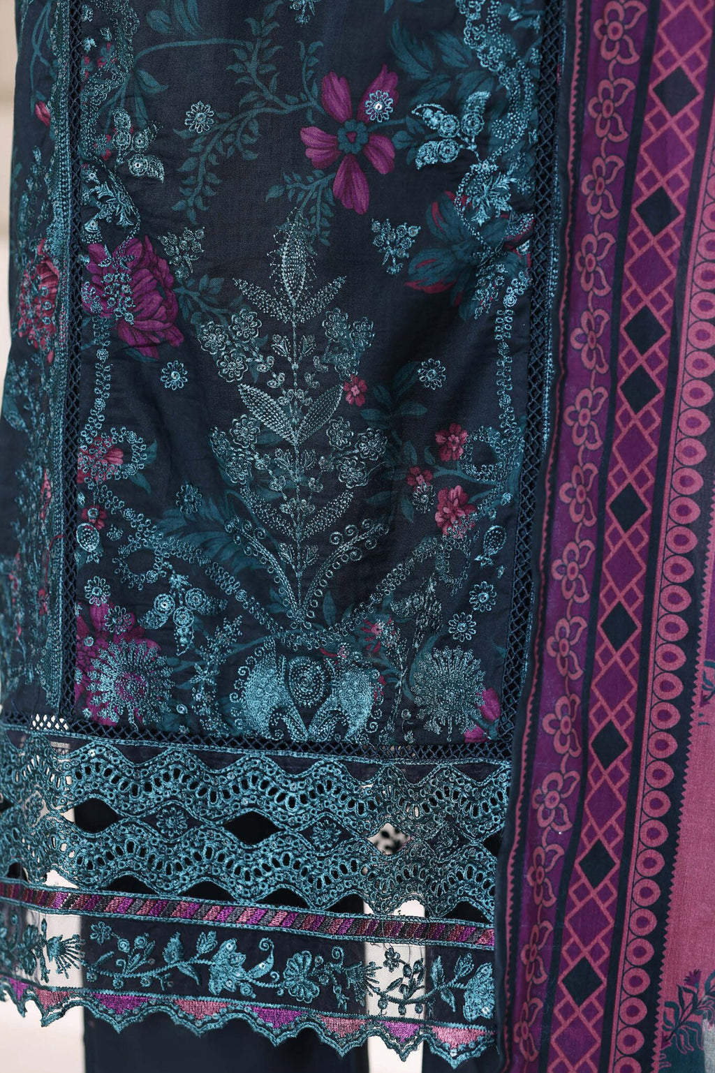 Sadabahar Signature Stitched Embroidered Festive Vol-V Collection - 2026 SB05FL-01