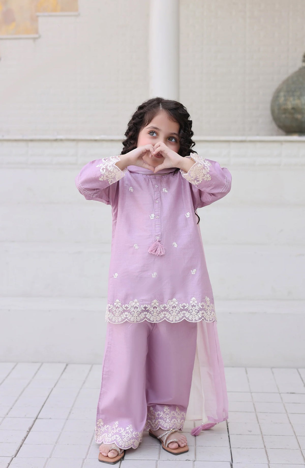 Maya by Shanzey Kids | Stitched Embroidered Cambric Collection'26 (SHK-06)