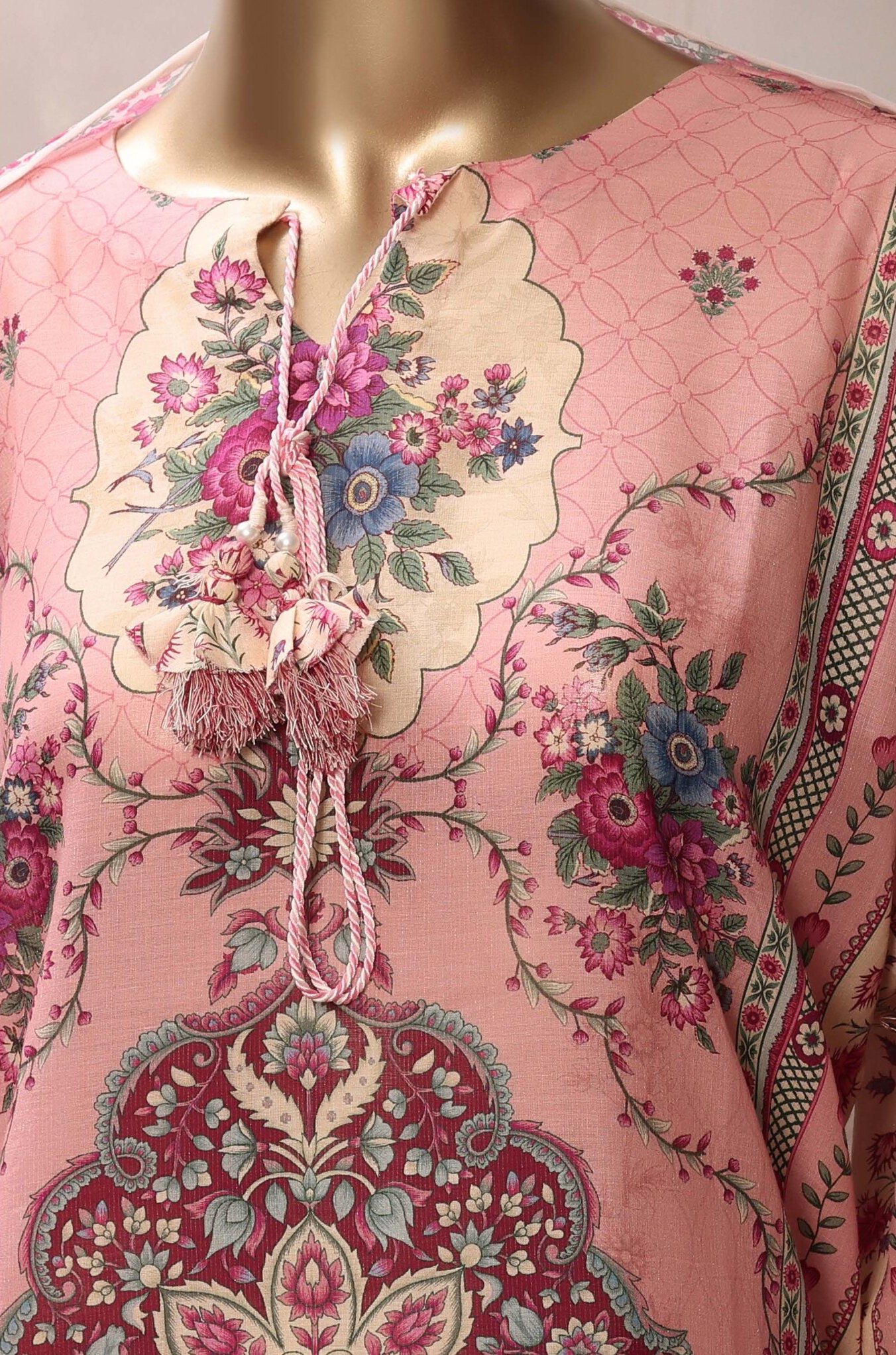 Kaftaan by Sadabahar | Stitched Chamti Printed Cotton Lawn Collection'26 (D-01)