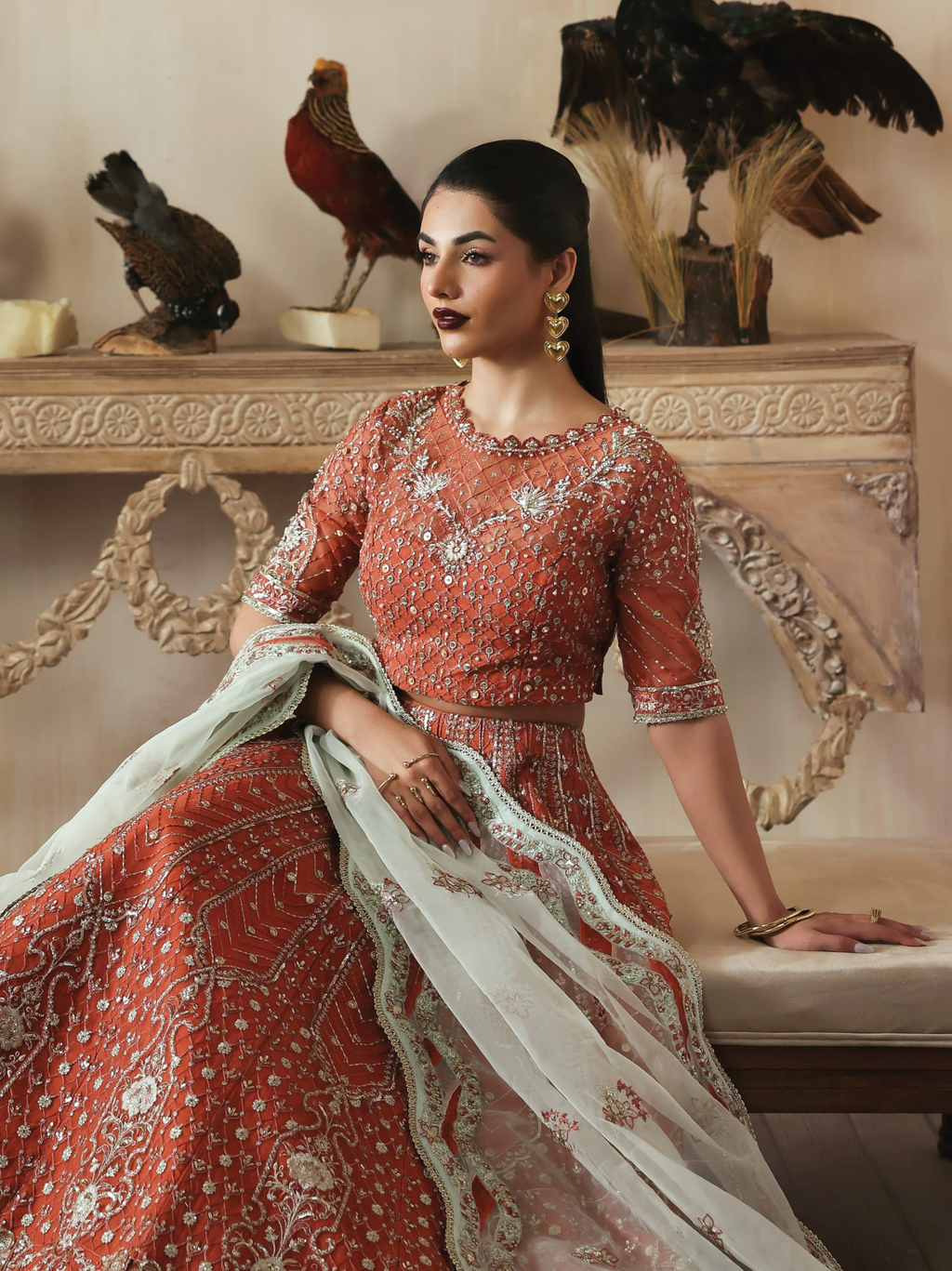 Jahanara By Zarposh | Unstitched Festive Vol-III Formal Collection - 2025 (MAHGUL)