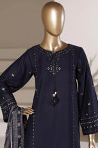 Eclair by Sadabahar | Stitched 3pc Embroidered Lawn Collection - 2026 (D-01)