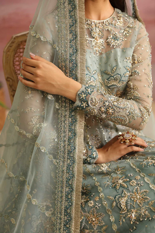 Akbar Aslam Unstitched Luxury Formals Collection Frostine - 1561