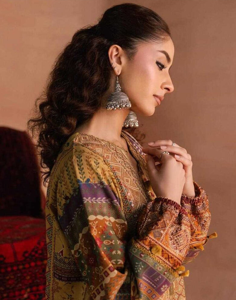 One Nation by Florent | Unstitched Printed & Embroidered Viscose Collection'26 (AIRAH)