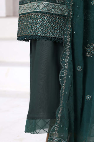 Afsanay by Sadabahar | Stitched Luxury Chiffon Vol-14 Collection - 2025 (GREEN)