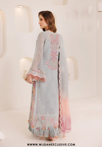 Dhagaay Unstitched Chiffon Collection - 2025 by Alizeh DHG-5030 MAHROSH