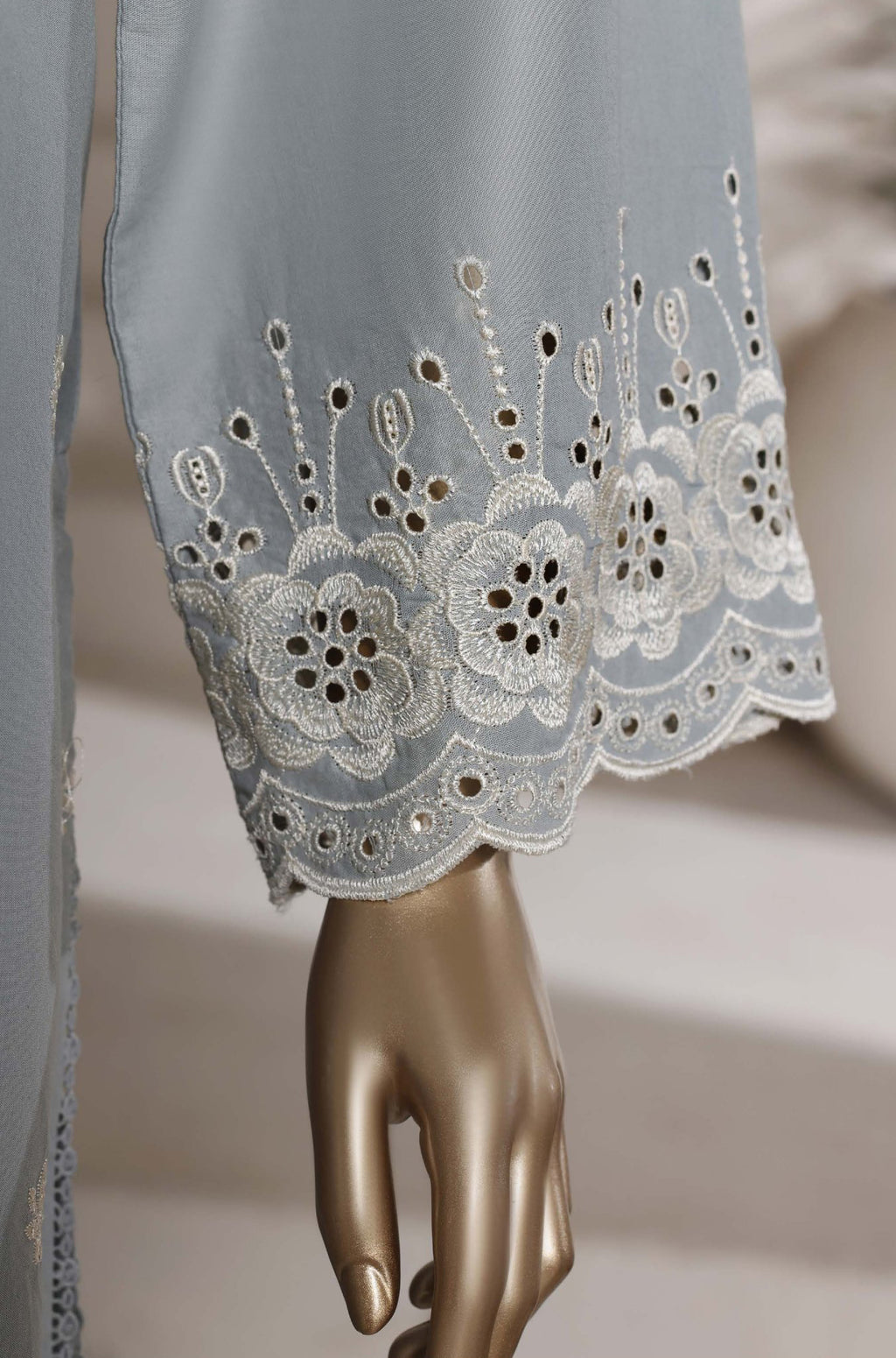 Sadabahar Chikankari Stitched Laser Work Vol-II Collection - 2026 (D-01)