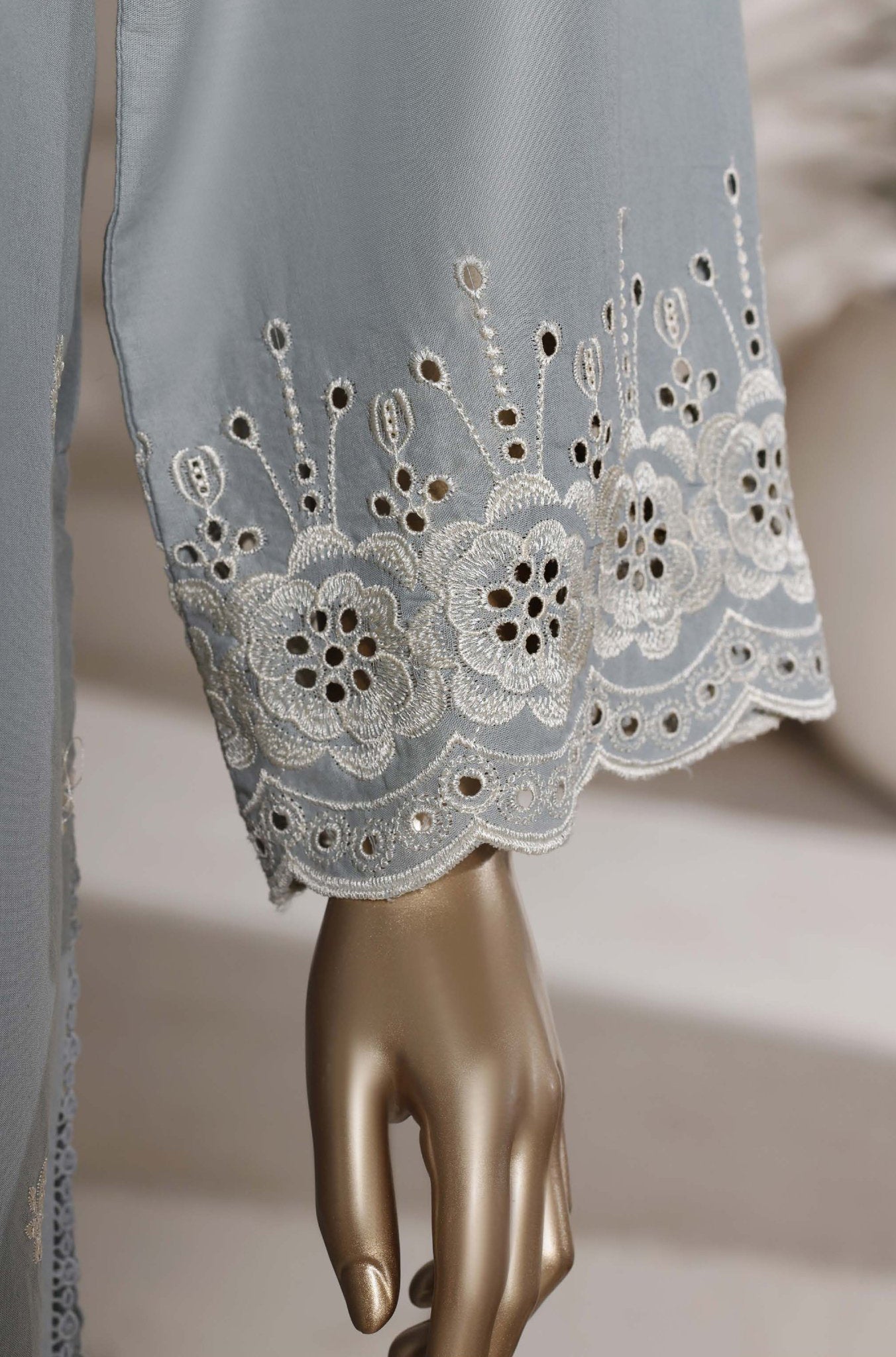 Sadabahar Chikankari Stitched Laser Work Vol-II Collection - 2026 (D-01)