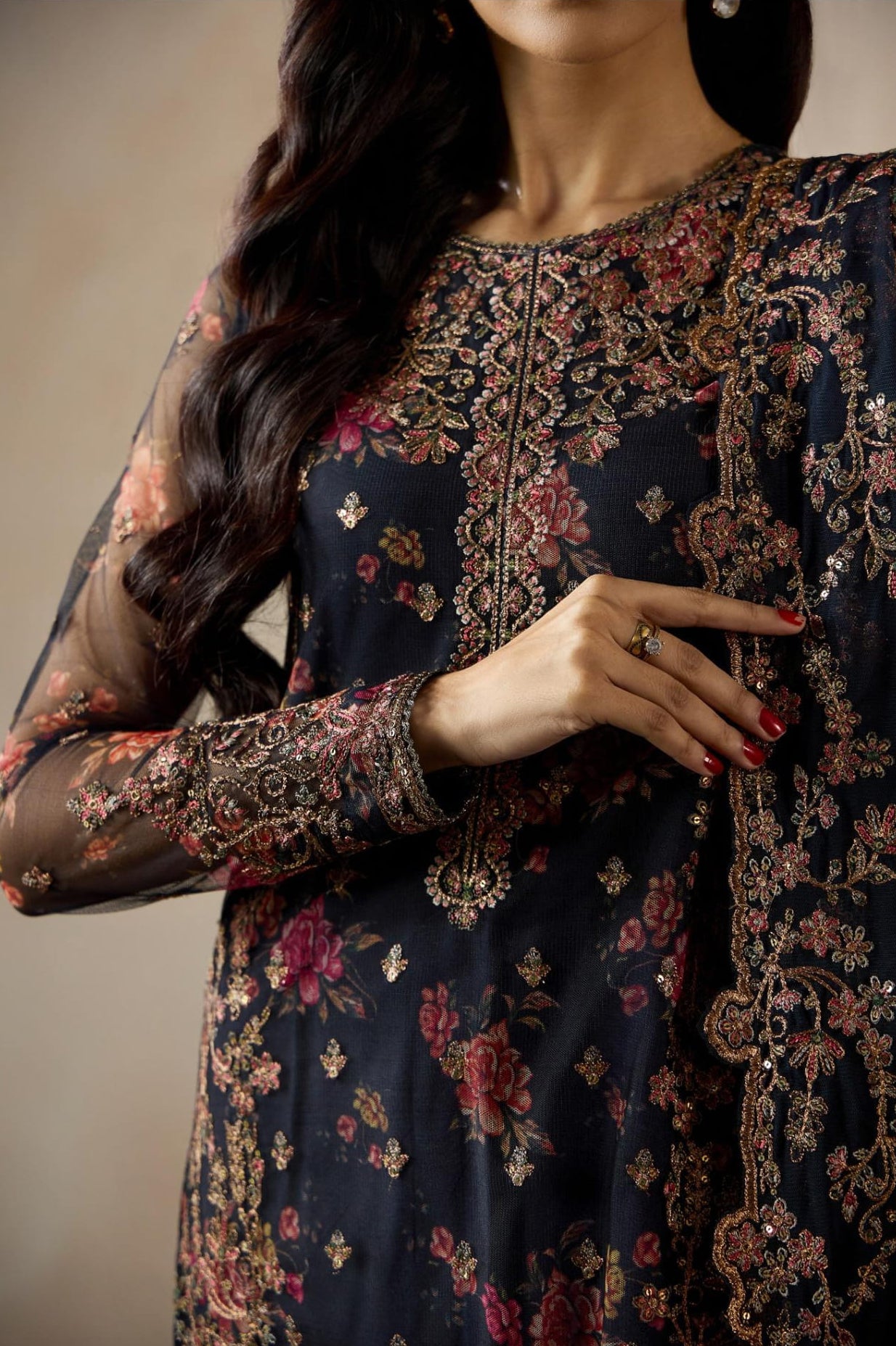 Fasana by Zarif | Unstitched Printed & Embroidered Formals Collection - 2026 ZRF-PE-01 MEHRAB