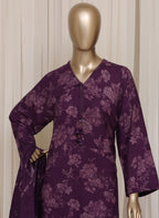 Sadabahar Dhanak Stitched Printed With Shawl Collection - 2026 (D-01)