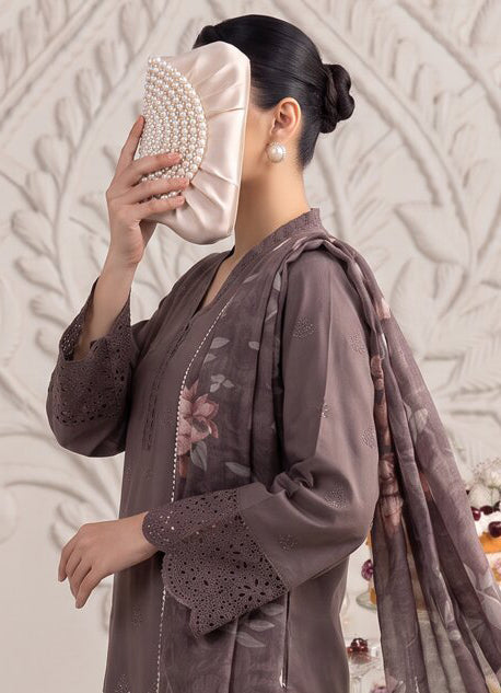 Neesha by Amna Khadija | Stitched 3pc Embroidered Collection - 2026 (D-01)