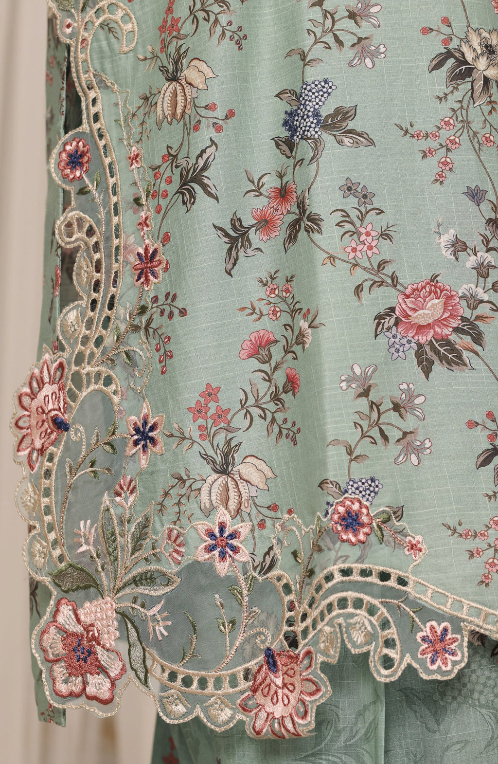 Raya by Sadabahar | Stitched Embroidered Festive Collecton - 2026 (D-01)