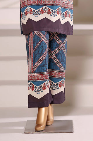 Sadabahar Stitched Printed Viscose 2PC Set Collection - 2025 (RED & BLUE)