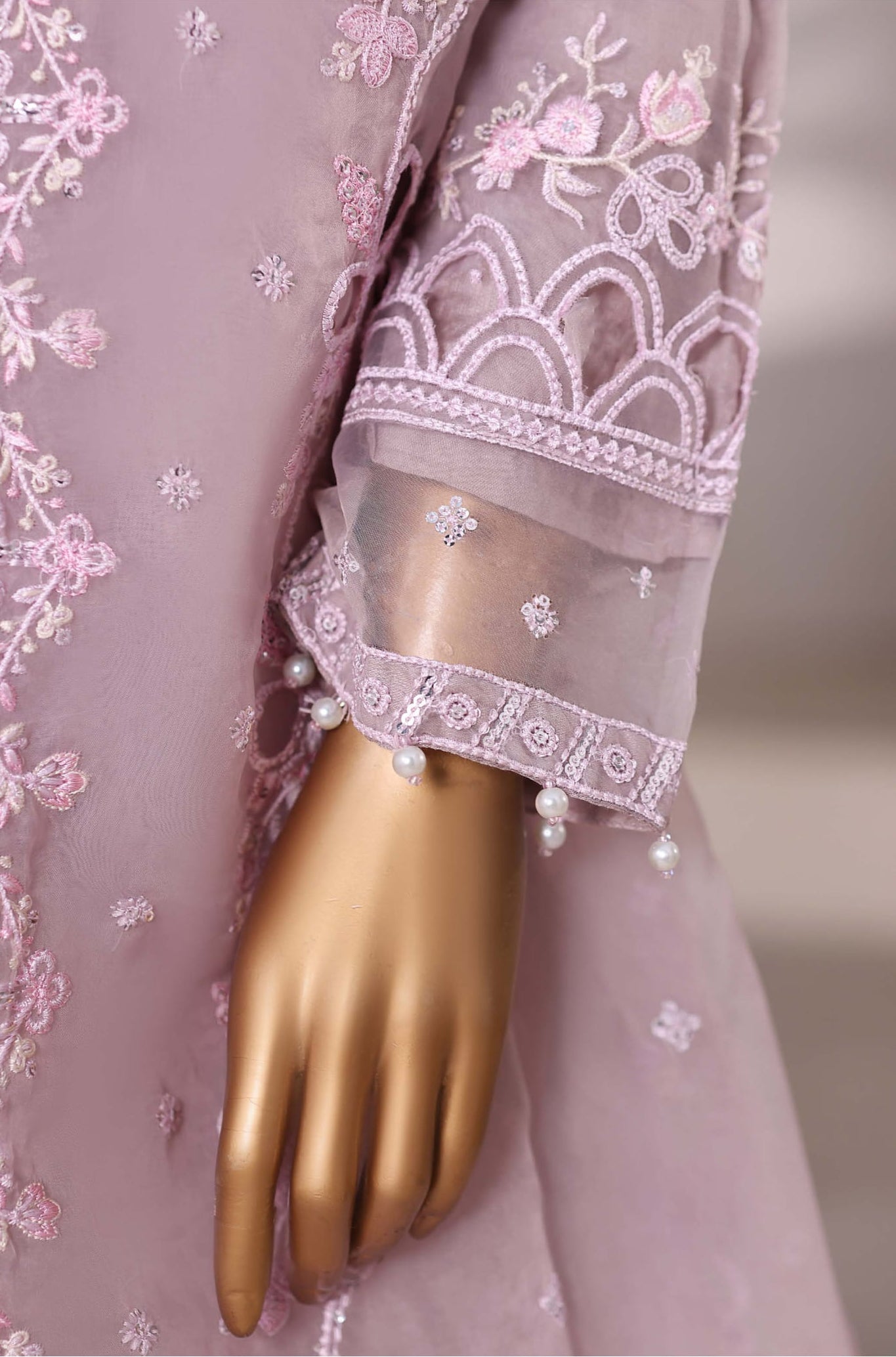 Sadabahar Mahpara Stitched Festive Formal Collection - 2025 Vol-18 (Lilac)