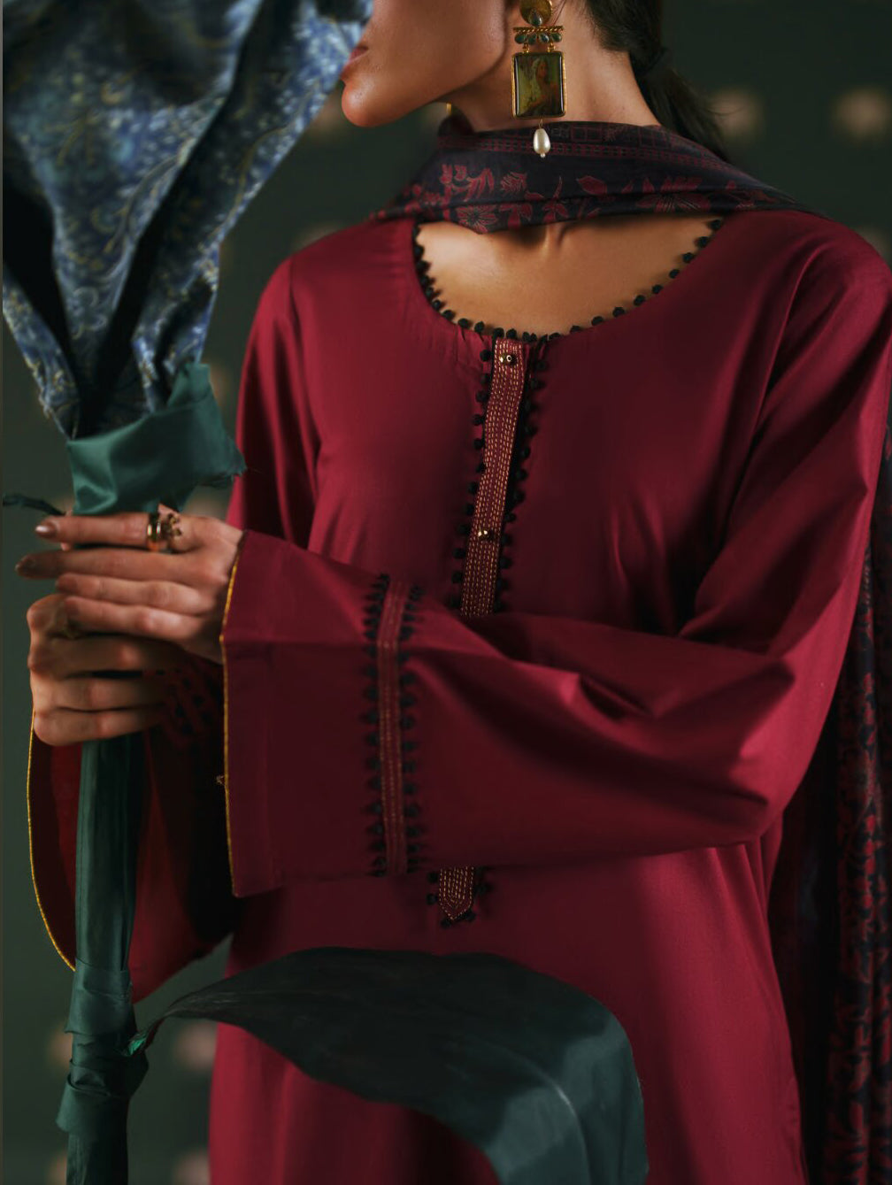 Azzurra by Casual Lite | Stitched Premium Cotton Lawn Summer Collection - 2026 (D-01)