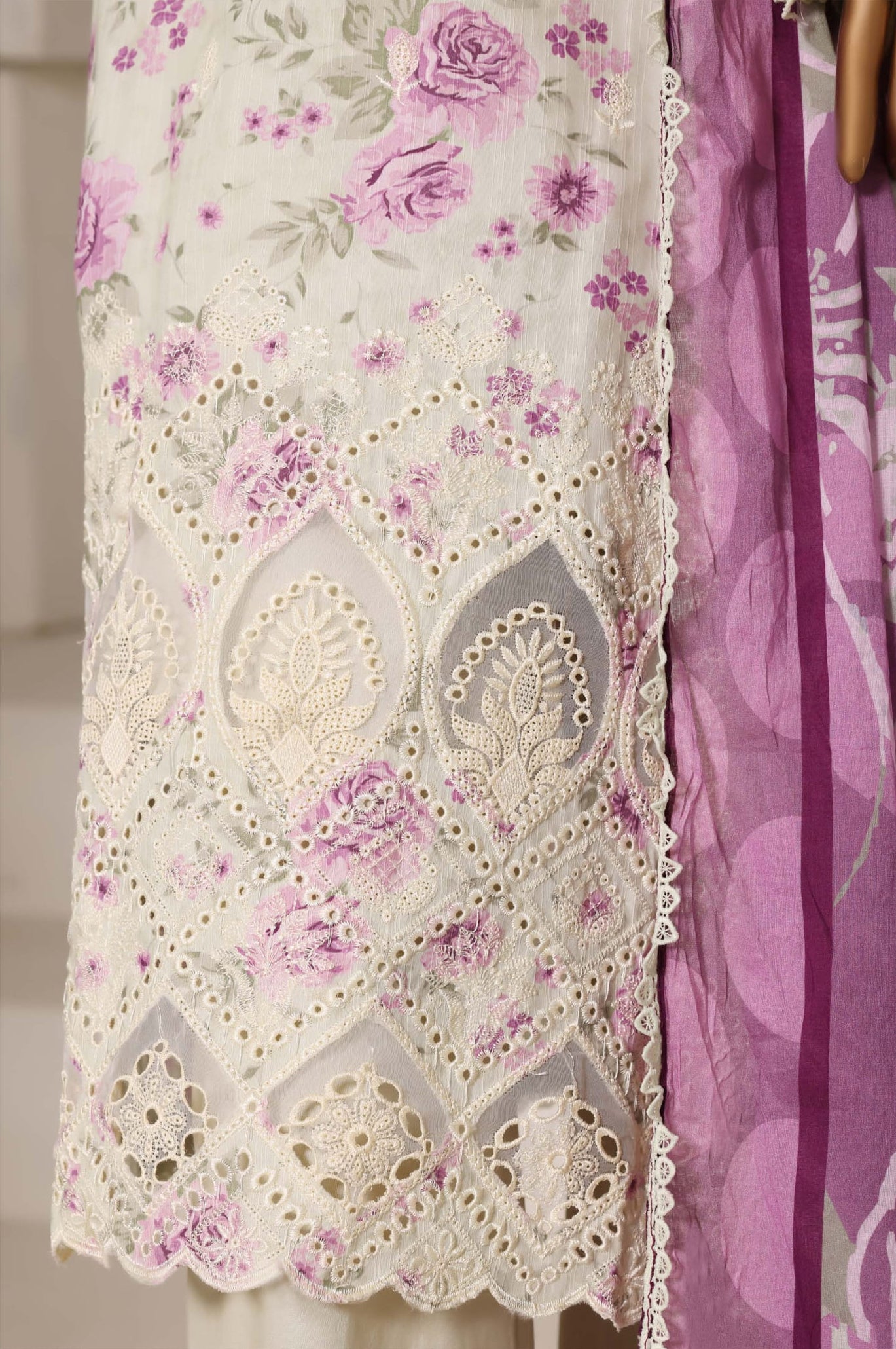Sadabahar Stitched Laser Fusion Chikankari Vol-I Collection - 2026 SB26LF-01