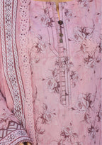 HZ Premium Unstitched Embroidered Lawn Collection - 2026 PEC-606