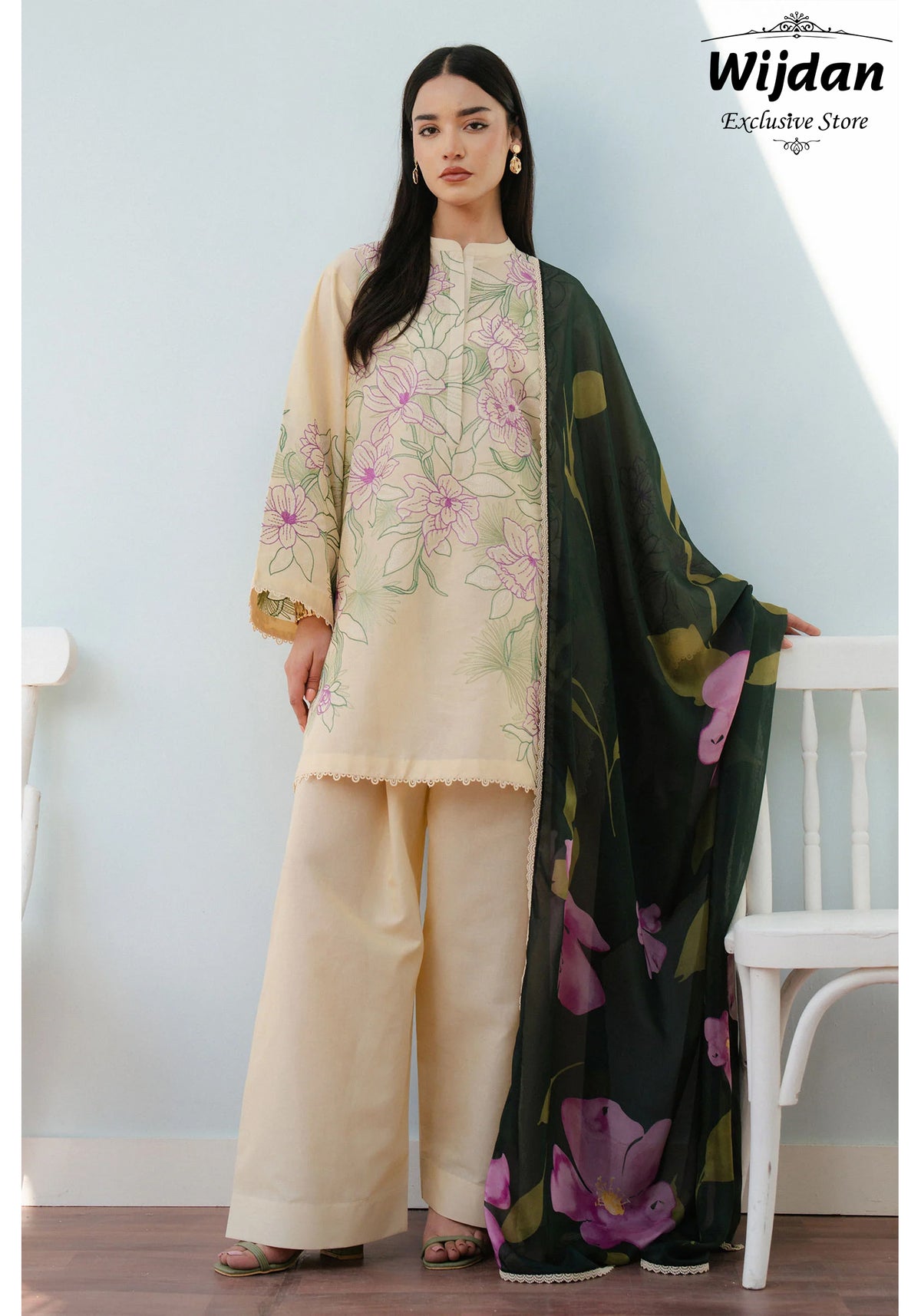 COCO Lawn'25 by Zara Shahjahan D-01B