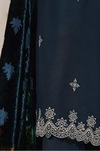 Sadabahar Stitched Viscose Luxury With Palachi Shawl Collection (D-01)