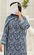 Maya by Aizal | Stitched Digital Printed Lawn Vol-03 Collection - 2026 (D-01)