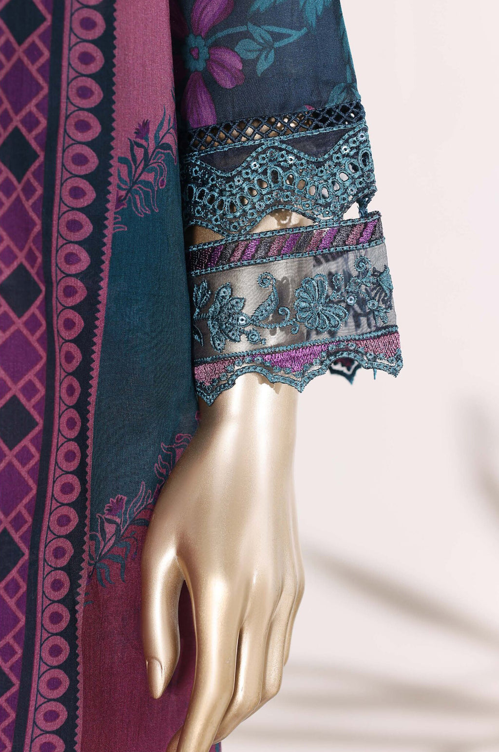 Sadabahar Signature Stitched Embroidered Festive Vol-V Collection - 2026 SB05FL-01