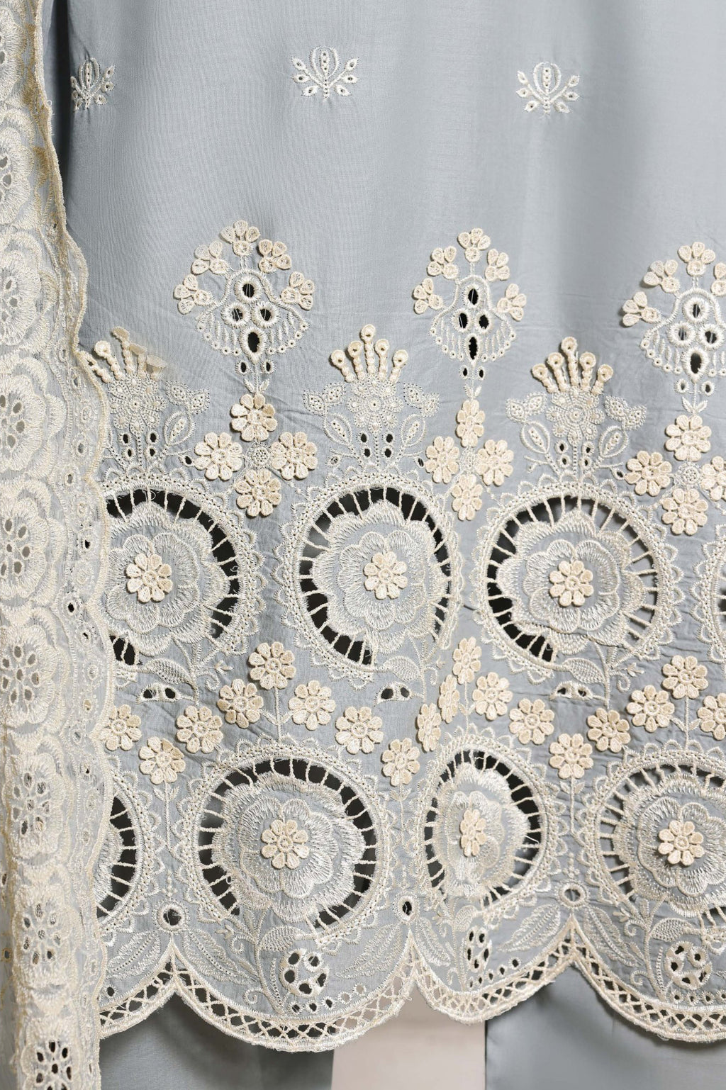 Sadabahar Chikankari Stitched Laser Work Vol-II Collection - 2026 (D-01)
