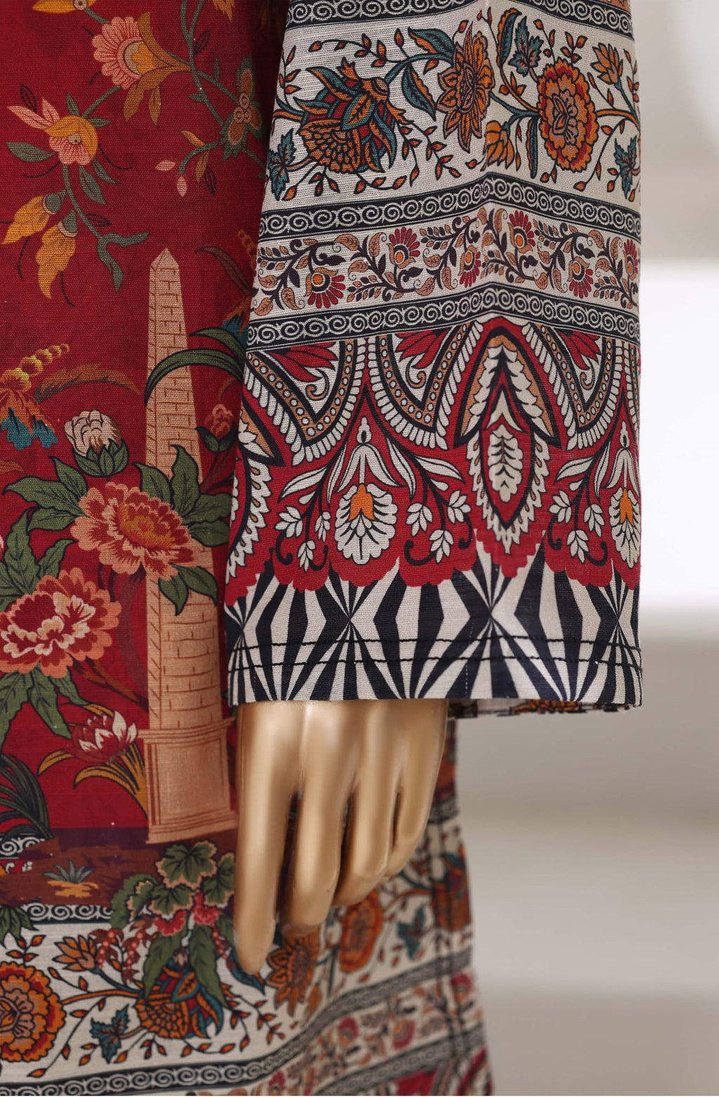 Sadabahar Printed Khaddar 2pc Co-Ord Collection - 2025 D-01