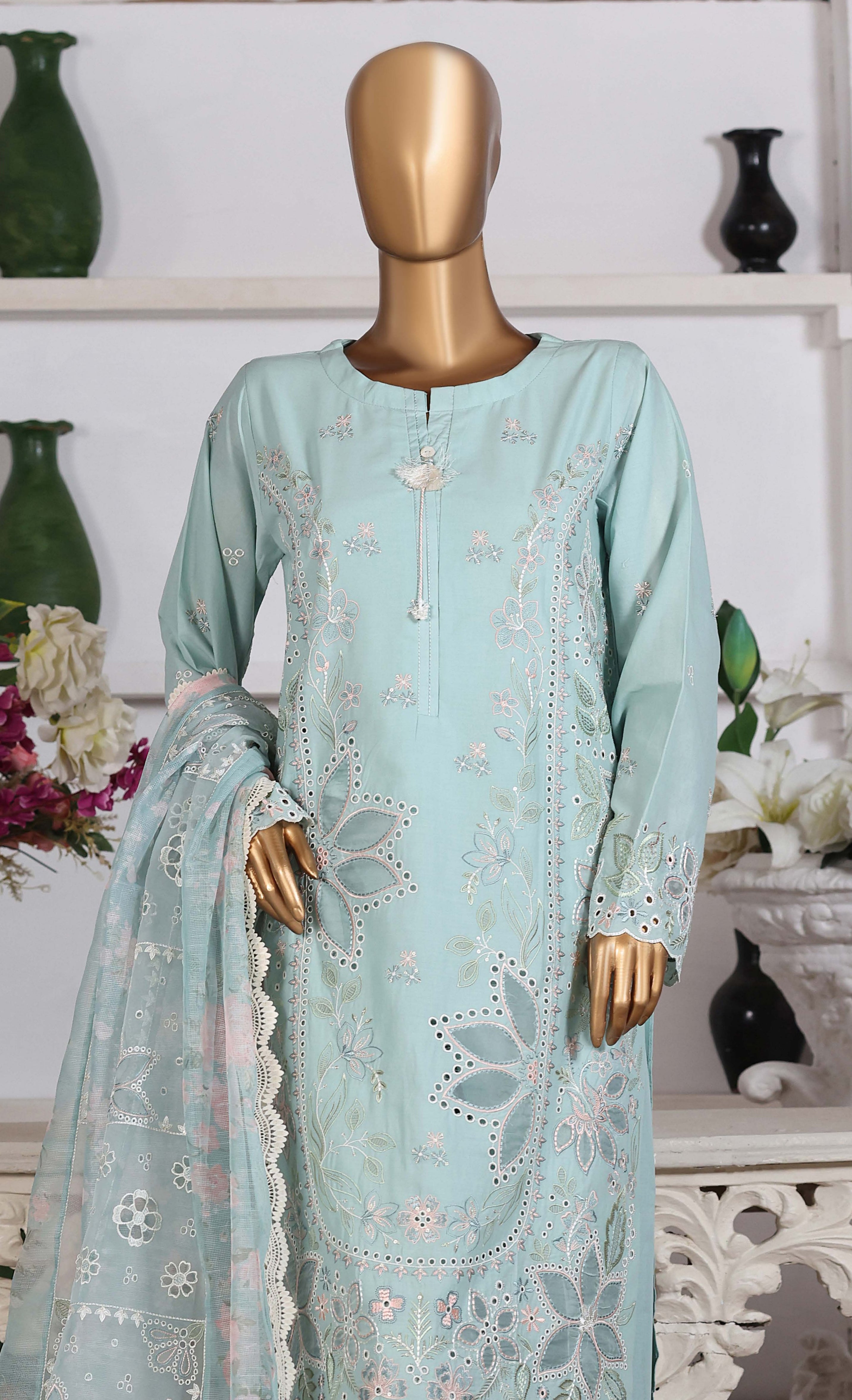 Muse  by HZ Textile | Stitched Embroidered 3pc Collection - 2026 (CSE-3P-212)