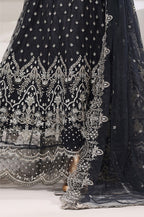 Mahpara by Sadabahar | Stitched Festive Formal Frock Collection - 2025 (BLACK)