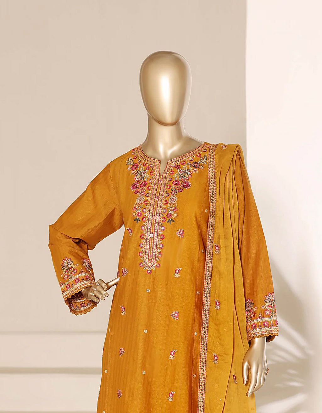 Sadabahar Stitched Luxury Embroidered Festive Vol-05 Collection - 2026 (D-01)