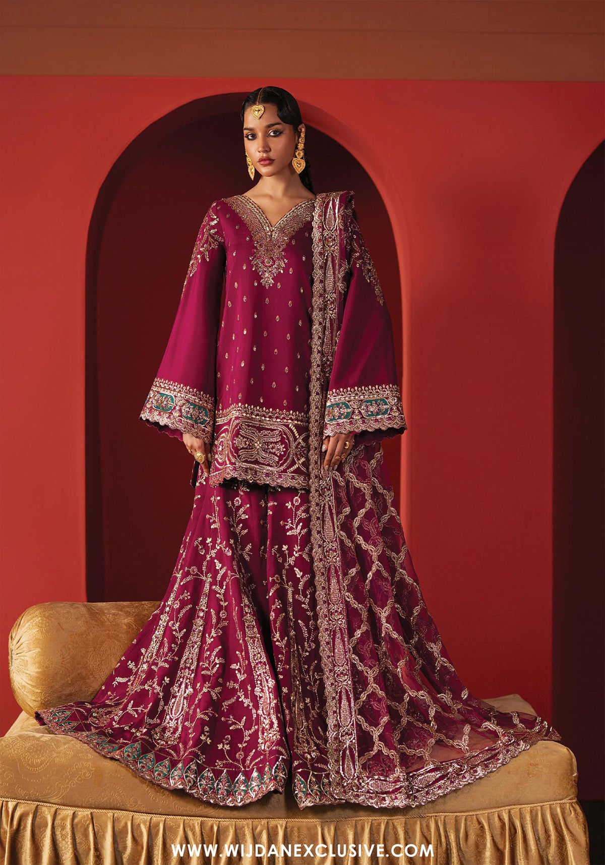 Divani by Afrozeh | Unstitched The Silk Wedding Edit - 2025 (SHAMAL)