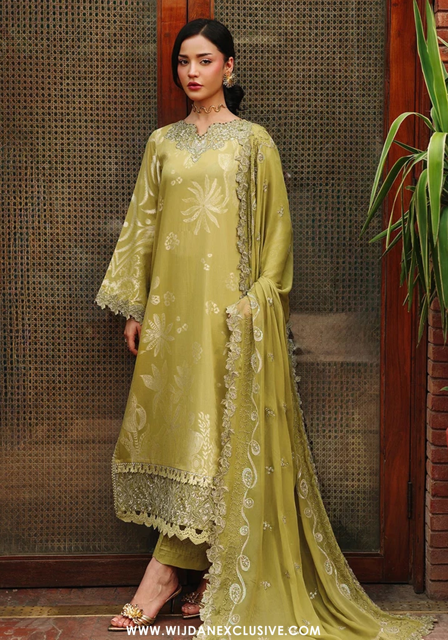 Maya by Nureh | Unstitched Jacquard Formal Collection - 2026 (NJ-107)