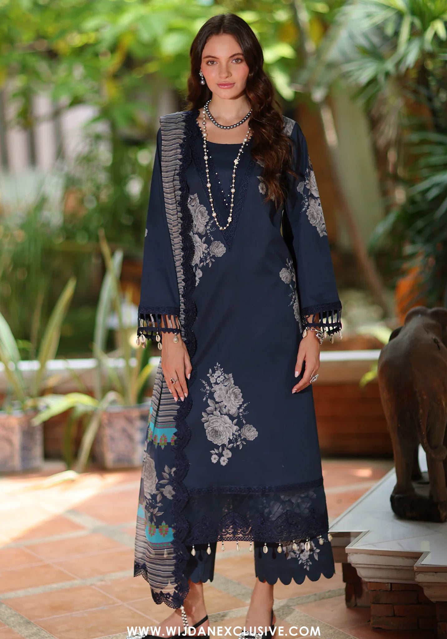 Reem by Charizma | Unstitched Embroidered Lawn Vol-01 Collection - 2026 (RM6- 05)