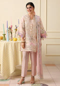 Soleil by Mushq | Unstitched Printed & Embroidered Lawn Collection - 2026 (BERRY CREME)
